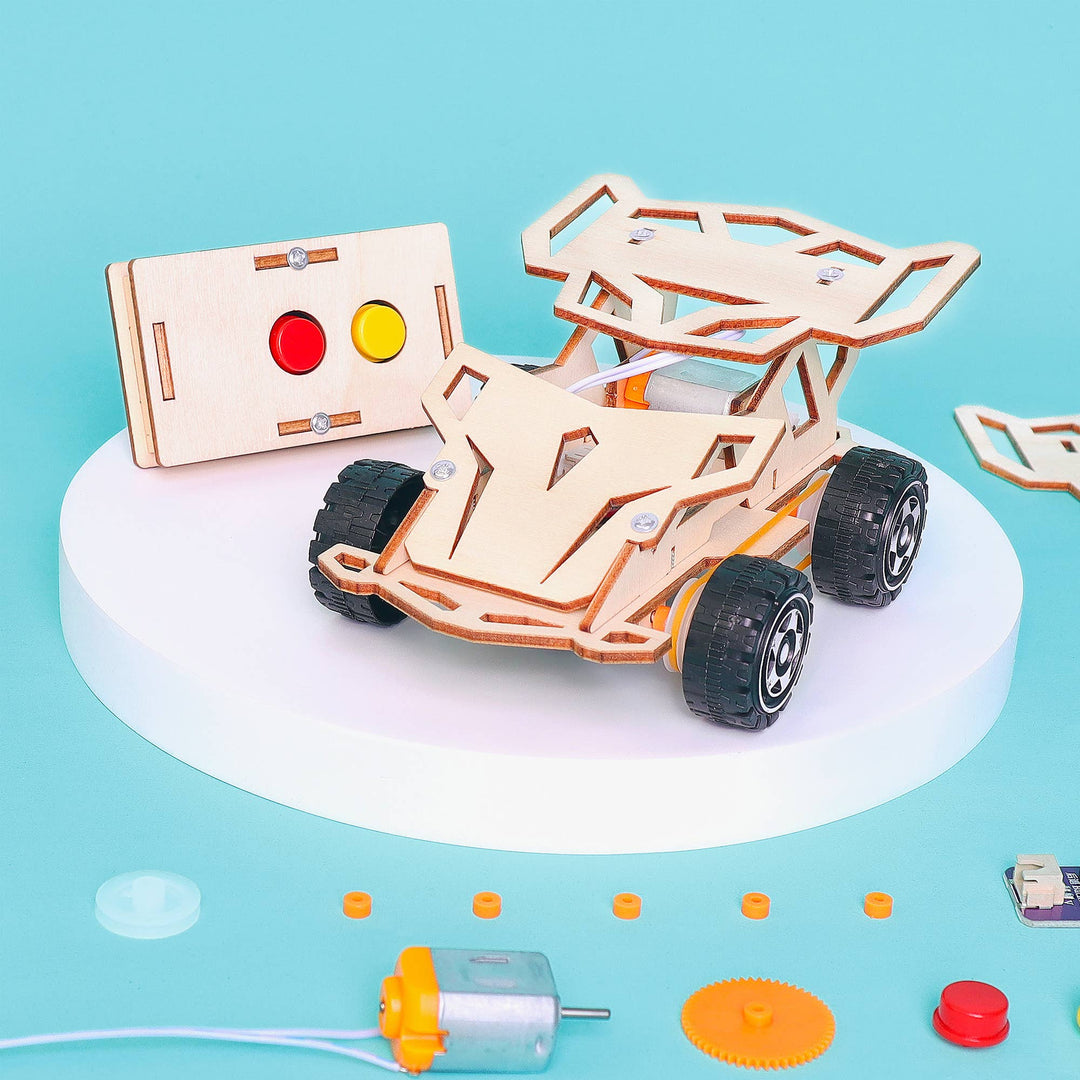 Kitsville Infrared Remote Controlled Car DIY Kit