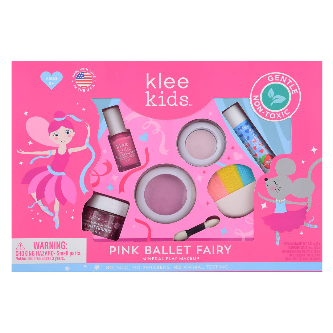 Klee Kids Confetti Wishes Fairy -Klee Kids Deluxe Play Makeup Kit