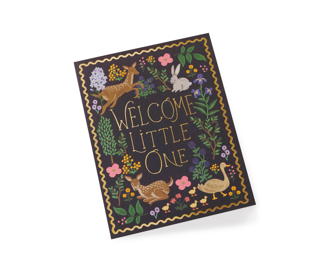 Rifle Paper Co Woodland Welcome Card