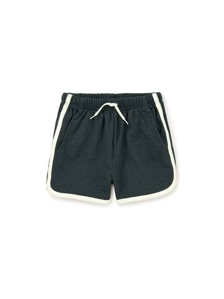 Tea Collection Sporty Ringer Shorts - Pepper
