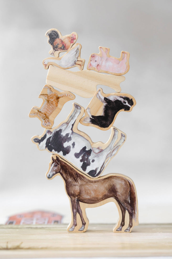 Farm Animals Wooden Puzzle: A Tabitha Paige Puzzle