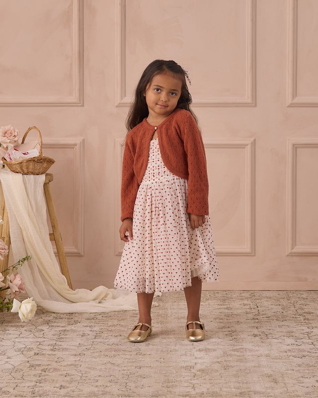 Noralee Bolero Sweater - Red