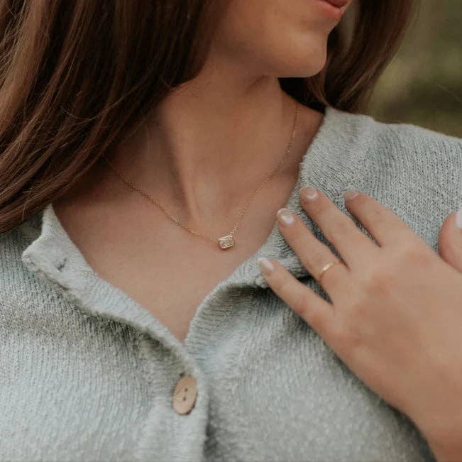 Mauve Jewelry Co Blair Diamond Necklace