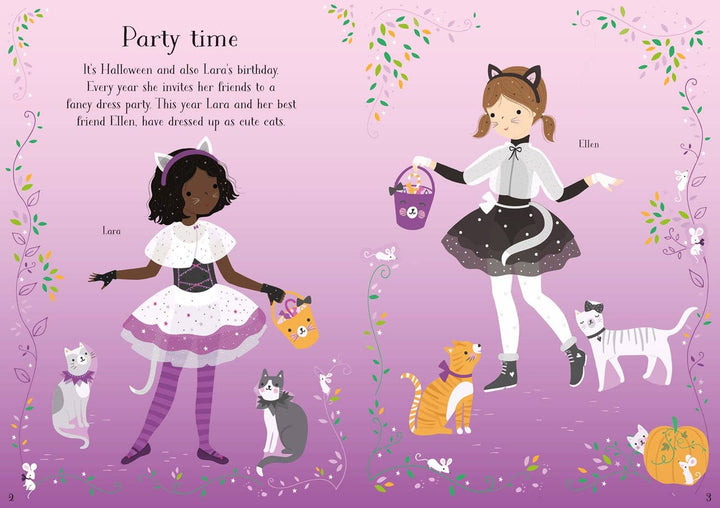 Usborne Little Sticker Dolly Dressing Halloween