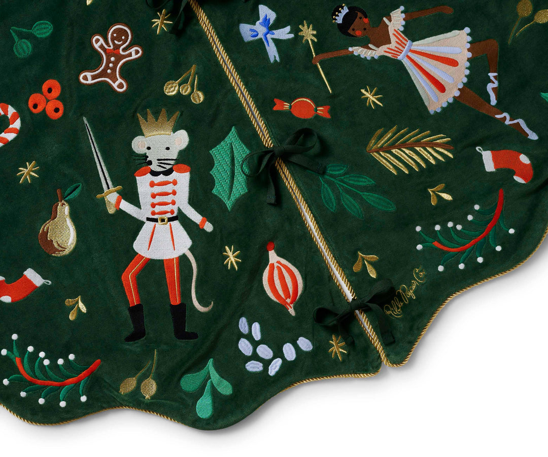 Rifle Paper Co Nutcracker Tree Skirt