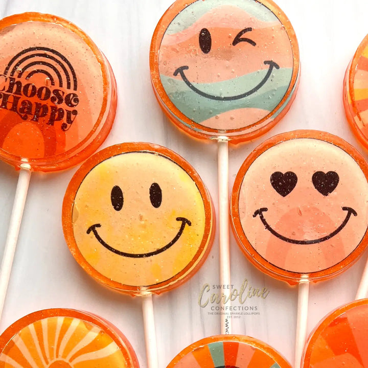 Sweet Caroline Confections Choose Happy Lollipop