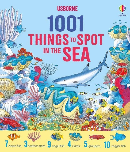 Usborne 1001 Things To Spot In The Sea