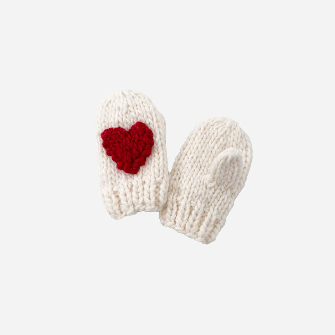 Blueberry Hill Heart Mittens