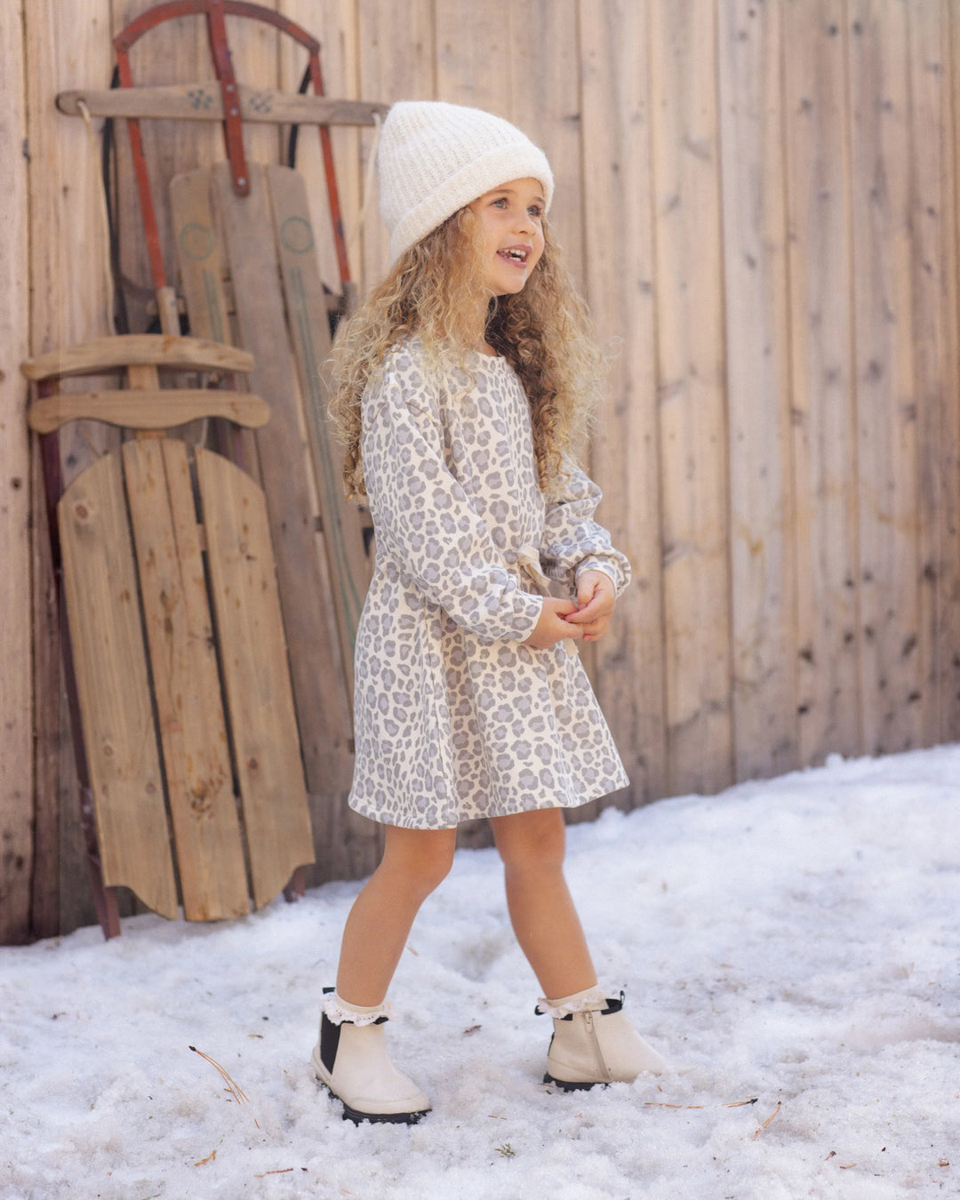 Rylee + Cru Tate Dress - Leopard