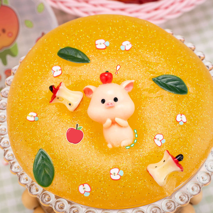 Kawaii Slime Apple Sauce Jelly Slime