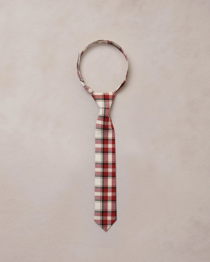 Noralee Skinny Tie - Holiday Tartan
