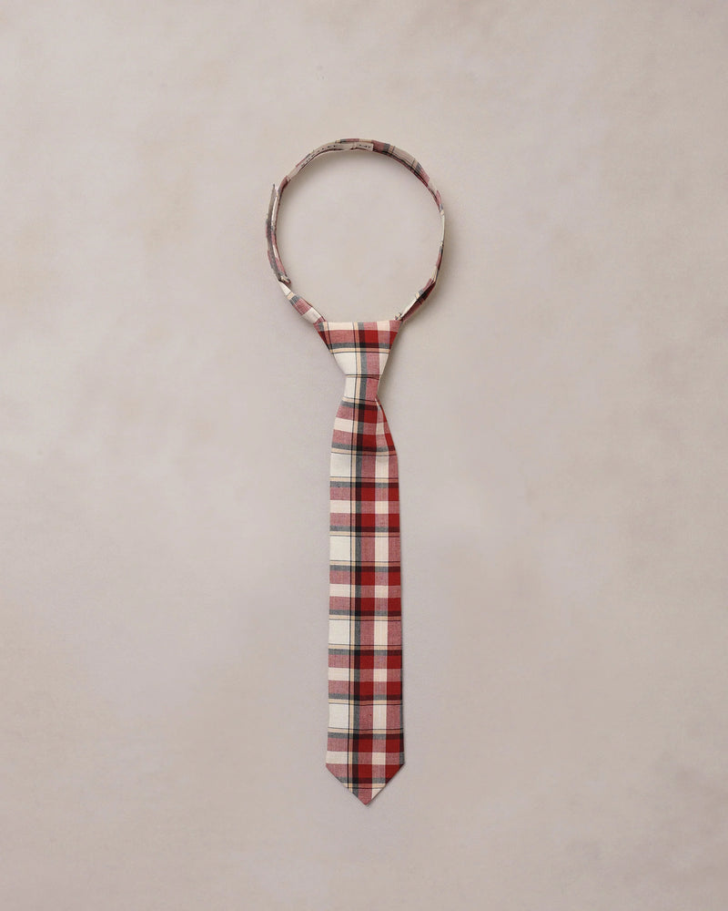 Noralee Skinny Tie - Holiday Tartan