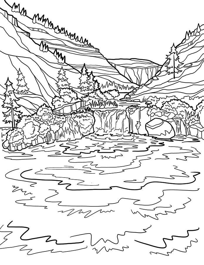 Michele Michael Art The Bend Coloring Book