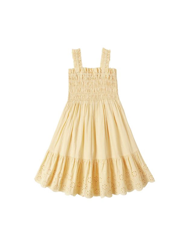 Rylee + Cru Hannah Dress - Lemon