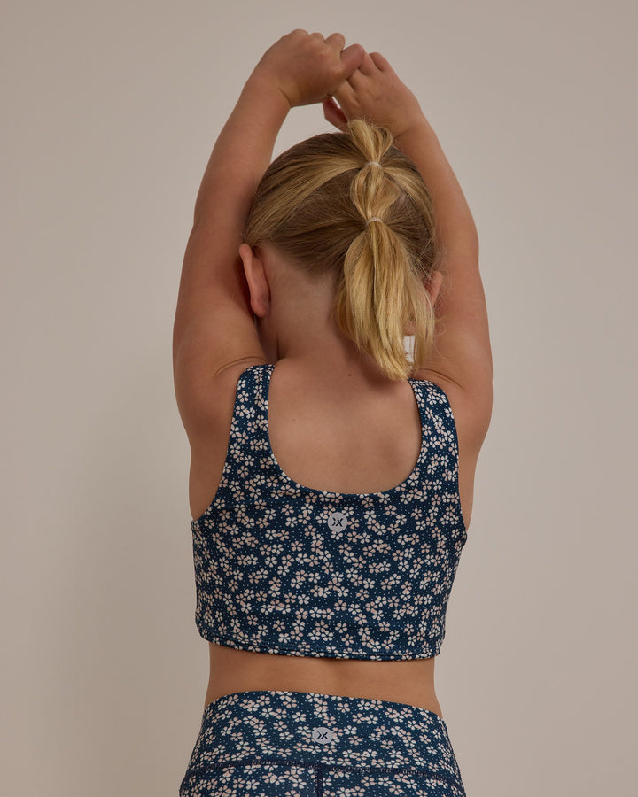 Play x Play Swifts Sports Bra - Blue Floral