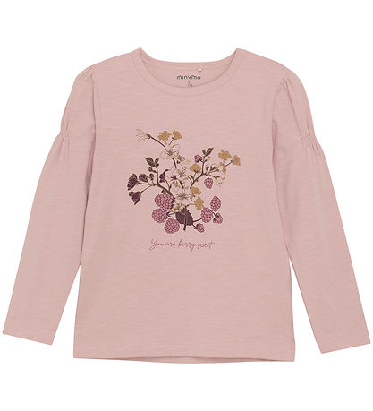 Minymo Berry Shirt - Pale Mauve