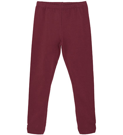 Minymo Fleece Leggings - Tawny Port