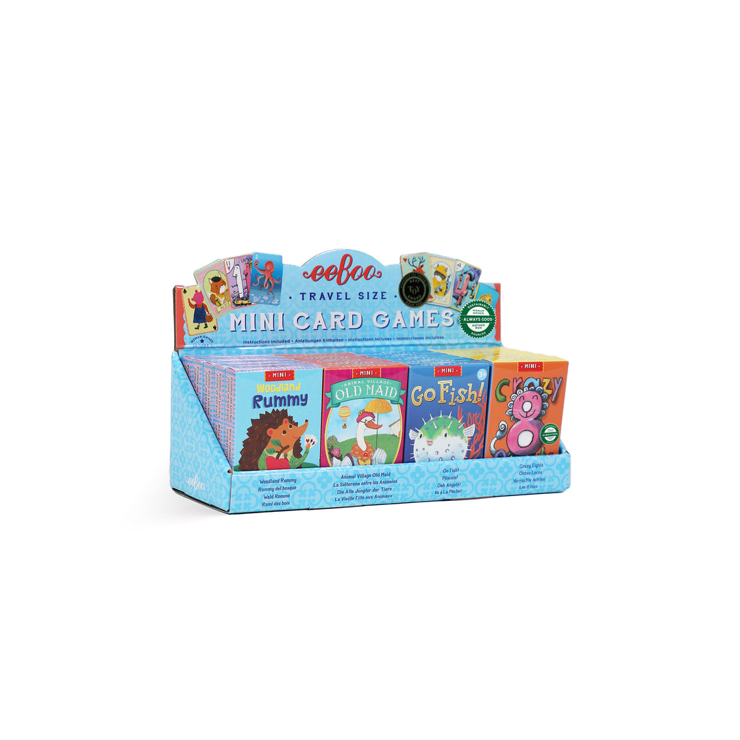 Eeboo Travel Size Mini Card Games