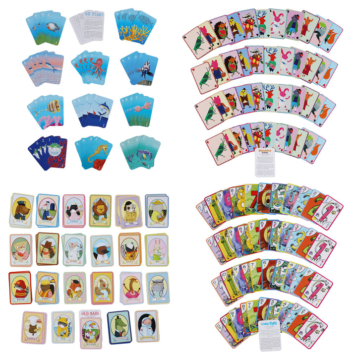 Eeboo Travel Size Mini Card Games