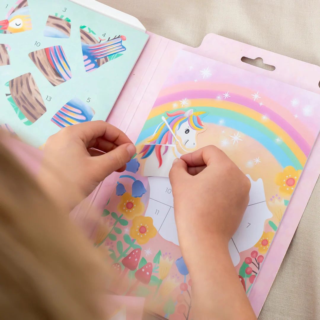 Tiger Tribe Sticker By Number - Magical Garden