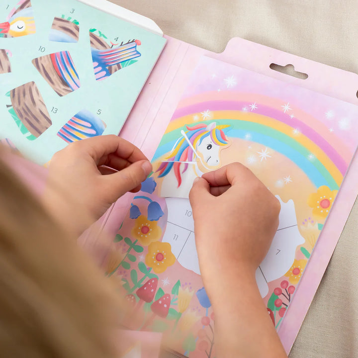 Tiger Tribe Sticker By Number - Magical Garden