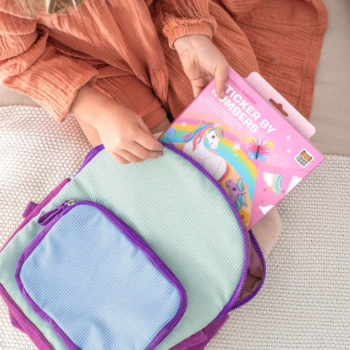 Tiger Tribe Sticker By Number - Magical Garden