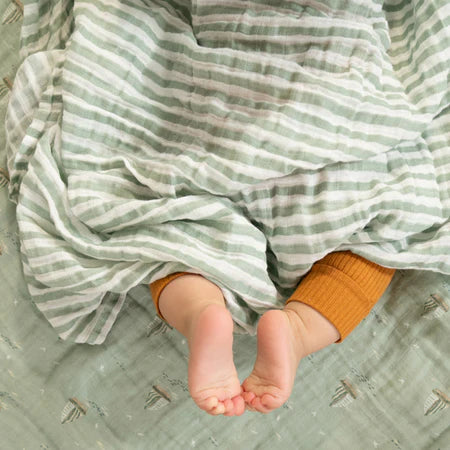 Aden + Anais Organic Cotton Muslin Swaddle Blanket 4 Pack - Sailing Seas