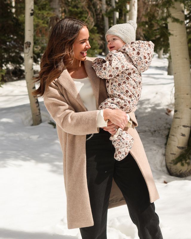 Rylee + Cru Puffer Snowsuit - Posy