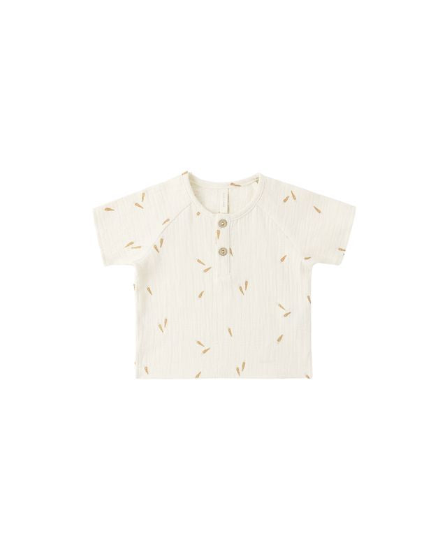 Quincy Mae Short Sleeve Zion Shirt - Carrots