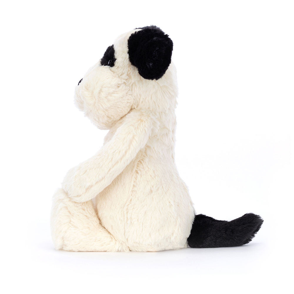 Jellycat Rufferty Black & Cream Puppy