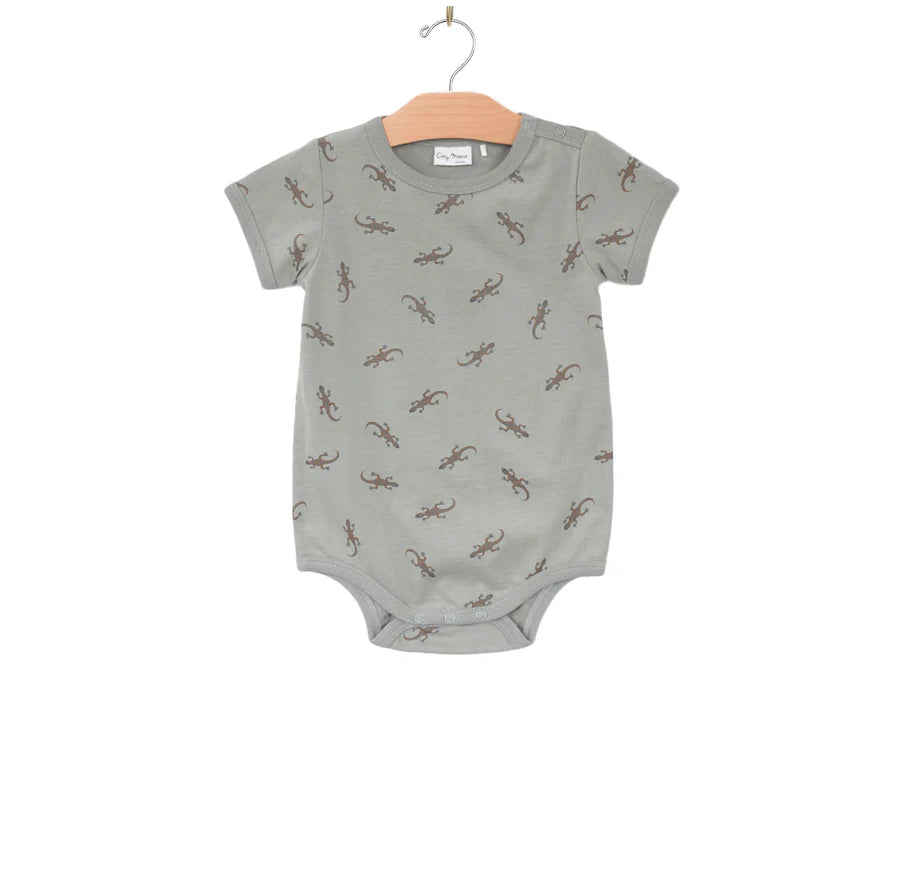 City Mouse Shortie Overal + Salamander Onesie
