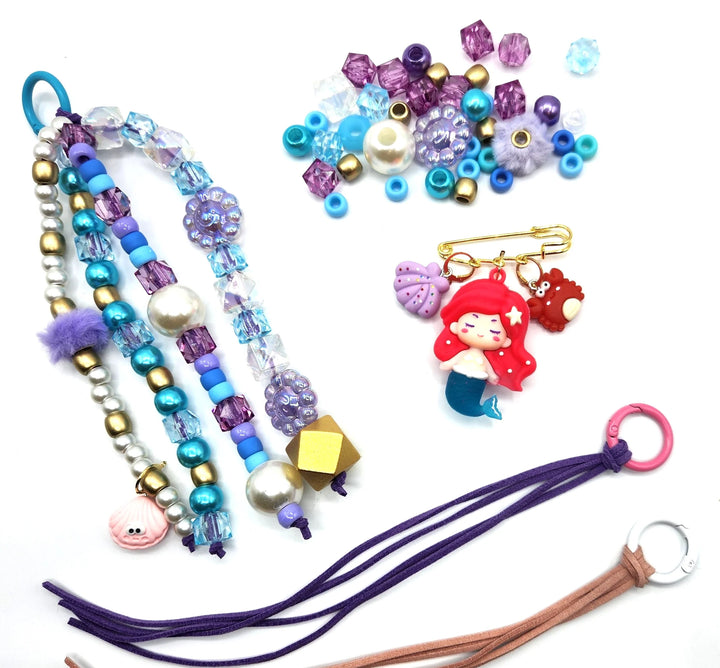 Bottleblond Jewels Magical Mermaid DIY Bag Charm Kit