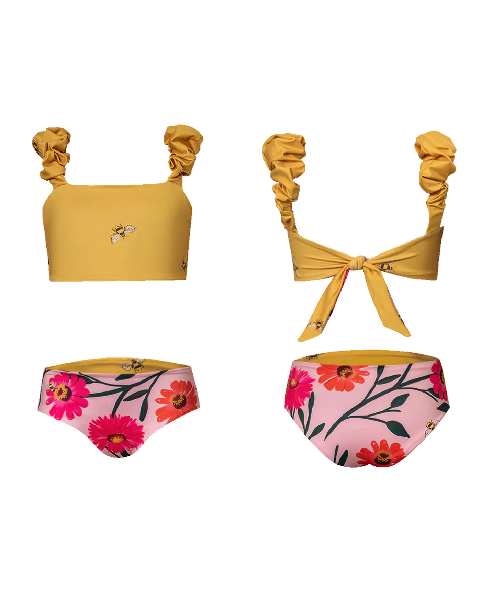 Pepita & Me Abi Flora Reversible Bikini Swimsuit