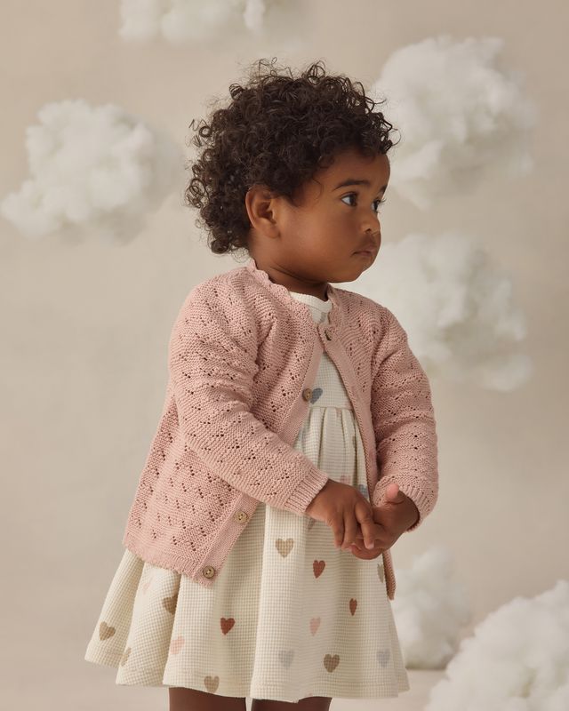 Quincy Mae Darla Dress - Confetti Hearts