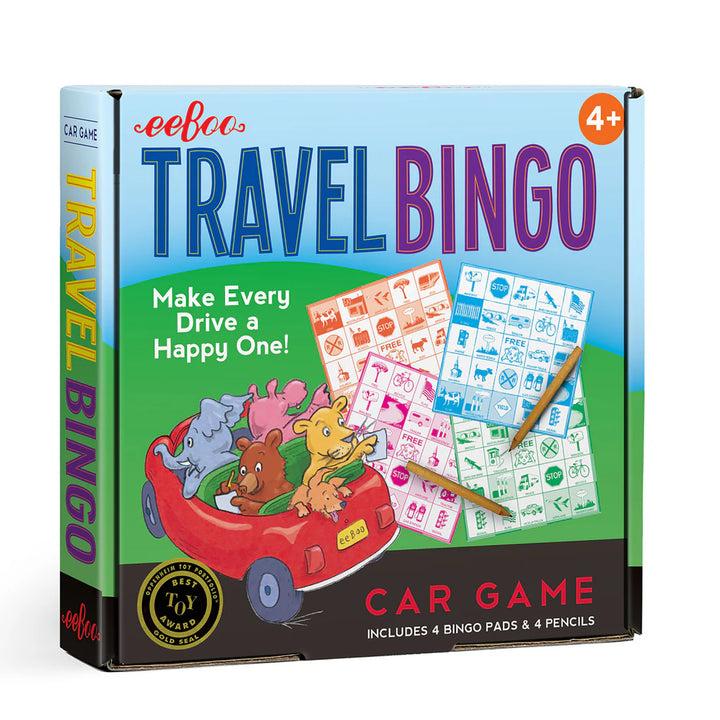 eeBoo Travel Bingo Car Game