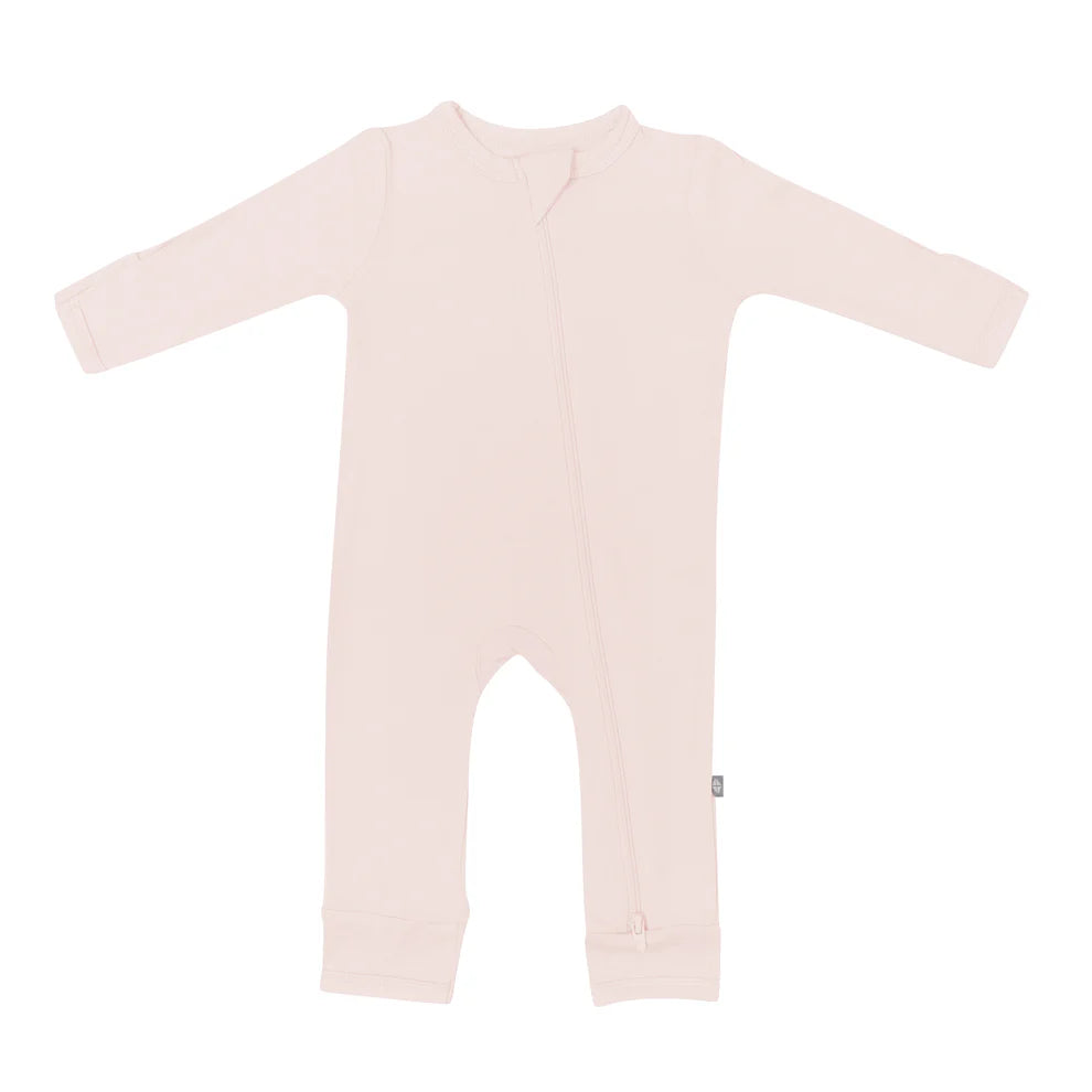 Kyte Baby Zippered Romper - Blush
