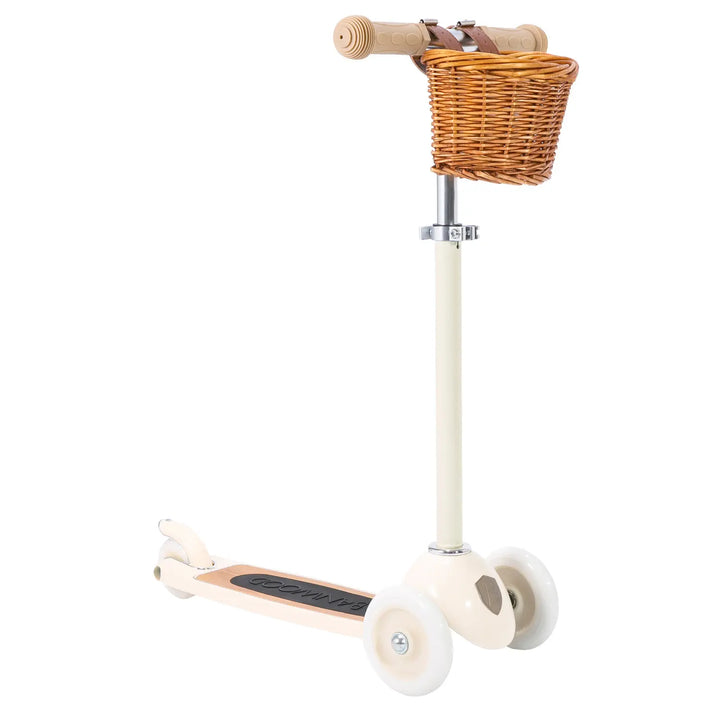 Banwood Vintage 3-Wheel Scooter - Cream