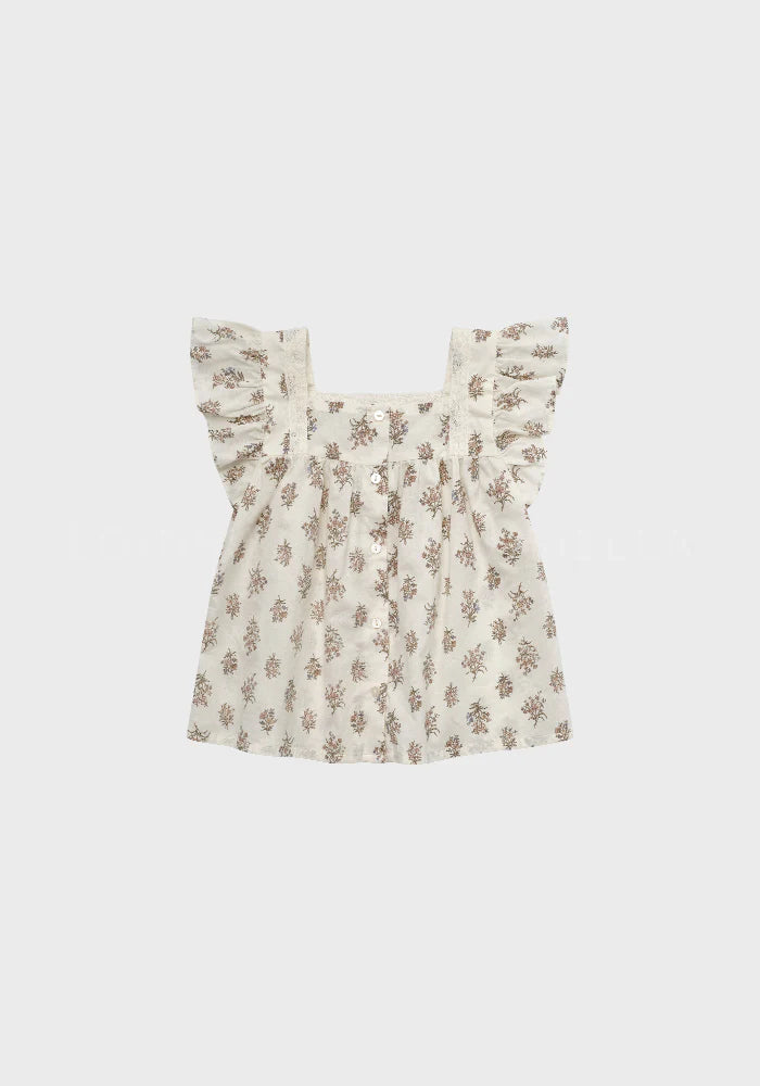 Louisiella Reinette Blouse - Peach Beige