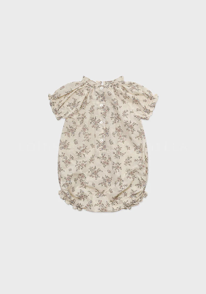 Louisiella Baby Nerina Romper - Vintage Pink