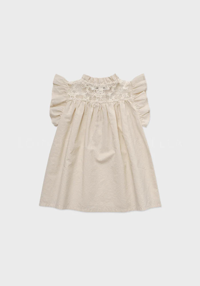 Louisiella Shusia Dress - Cream Beige