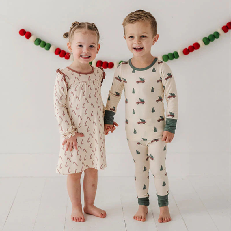 Babysprouts Night Gown - Candy Cane