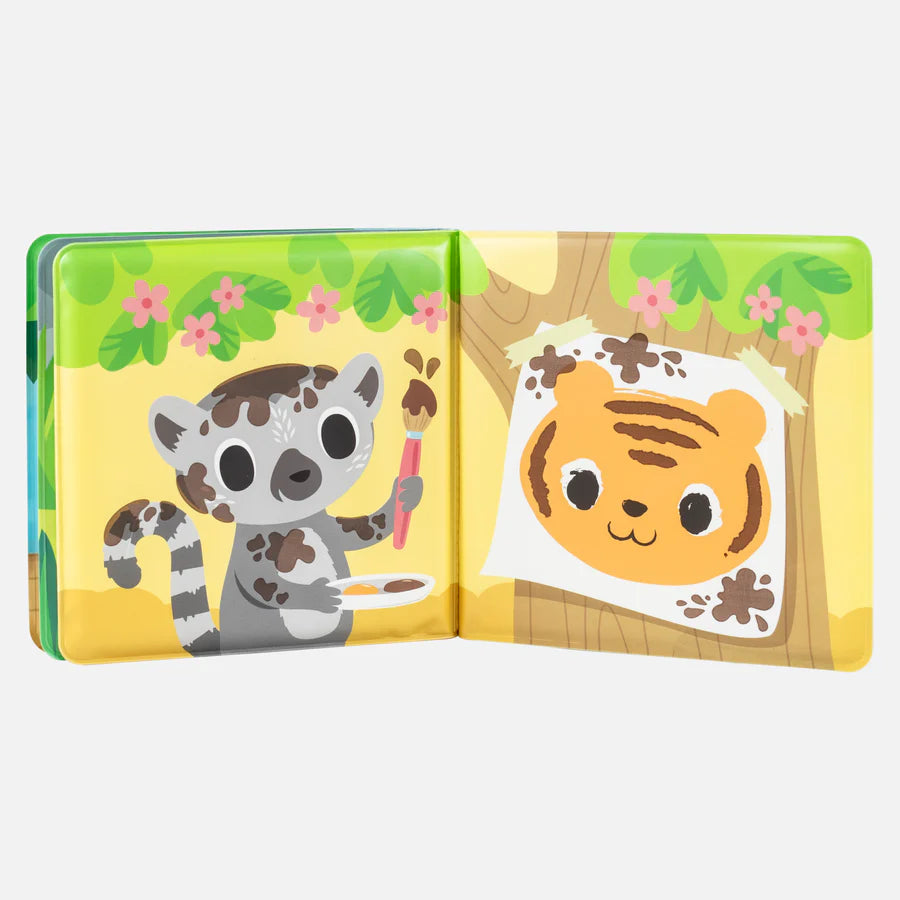 Tiger Tribe Bath Book - Messy Jungle