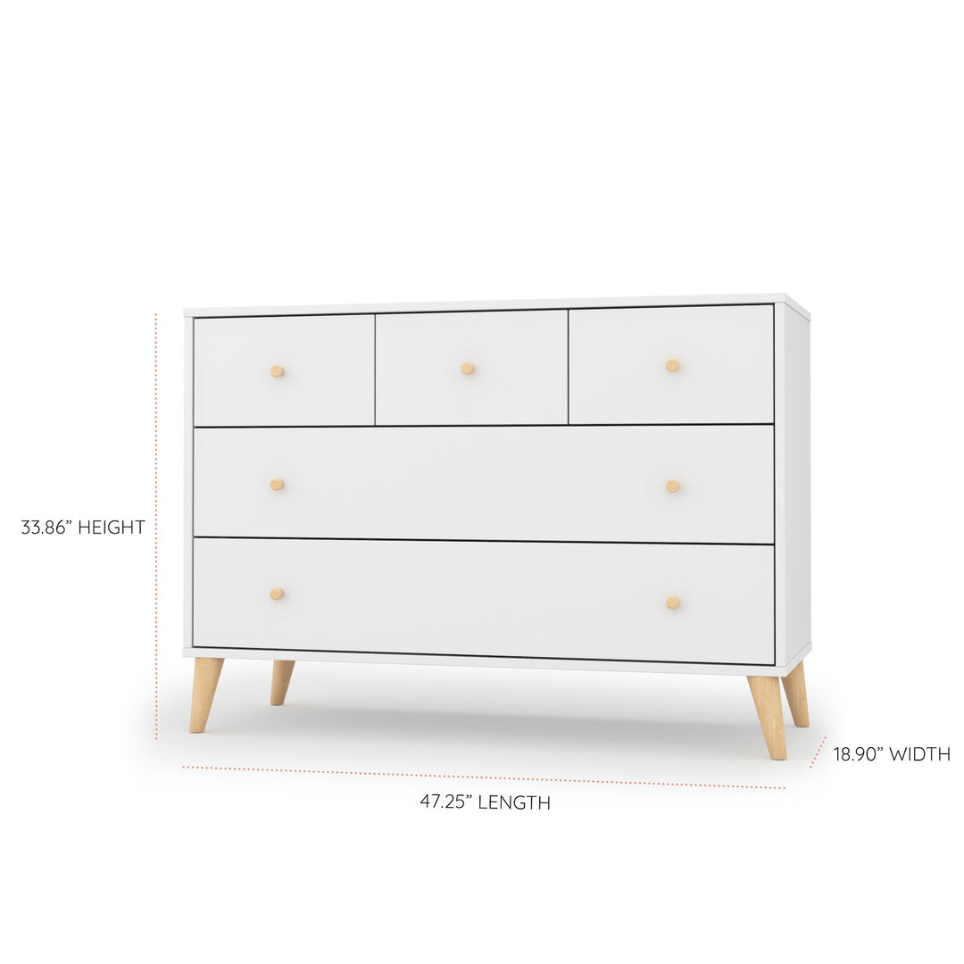 Dadada Austin 5-Drawer Dresser