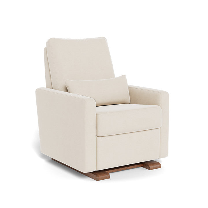 Monte Design Motorized Matera Glider Recliner - Walnut Base