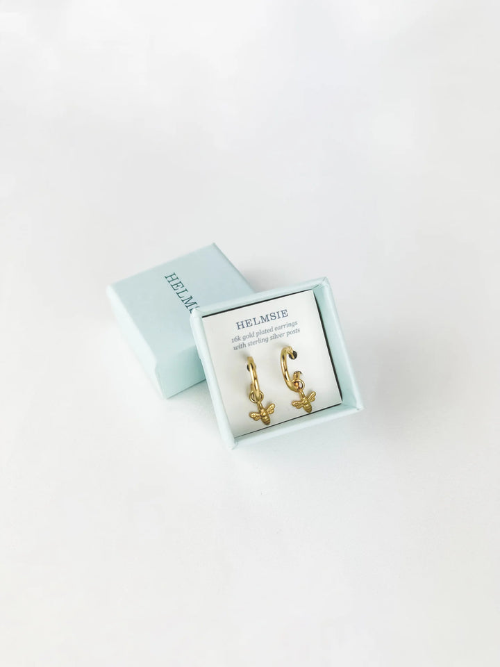 Helsmie Bee Dangle Earrings