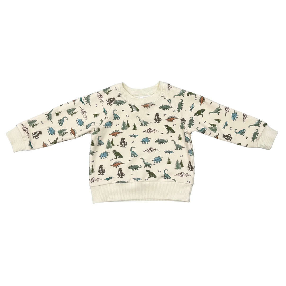 Babysprouts Fleece Sweatshirt - Dino Land