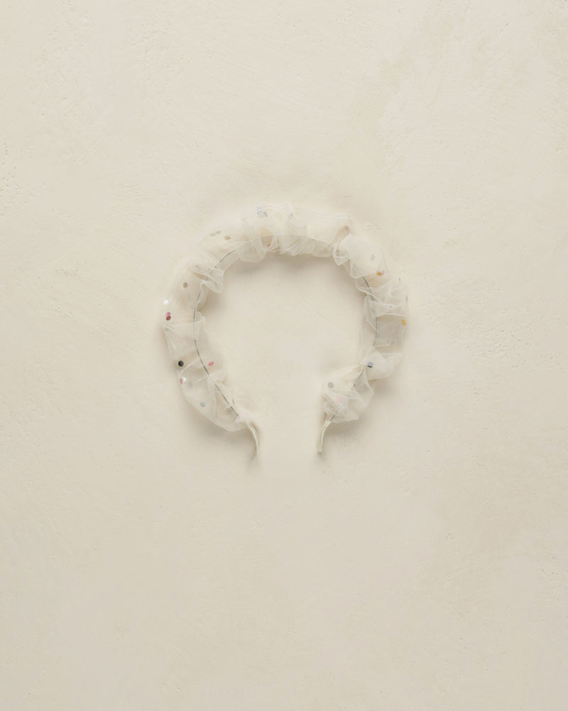 Noralee Gathered Headband - Confetti