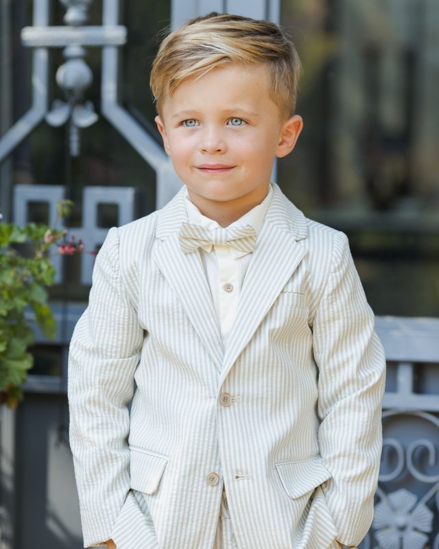 Noralee Sebastian Blazer - Sky Stripe