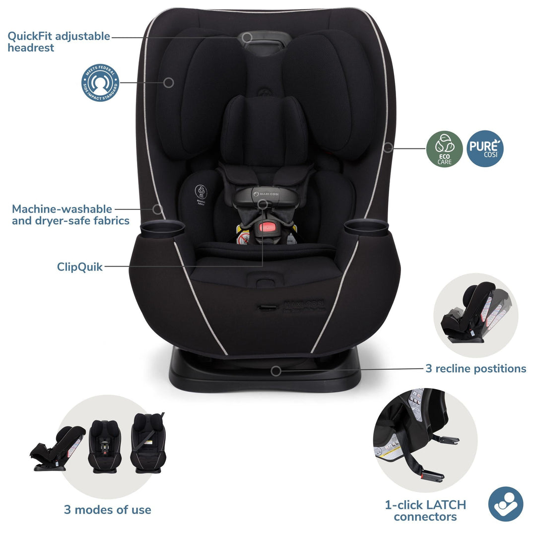 maxi cosi car seat pria 3 in 1 Maxi-Cosi Pria Max All-in-One Convertible Car Seat Caspian Caviar