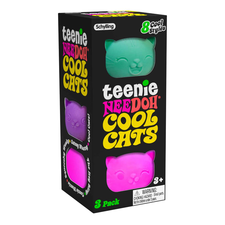 Schylling NeeDoh Teenie Cool Cats